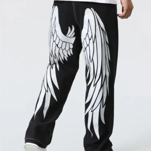 Jeans med tryckk - Säljer dessa jeans då de aldrig kommit till användning