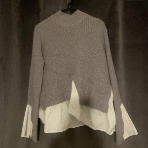 Sticka tröja med en skjorta under - Sticka tröja med en skjorta under