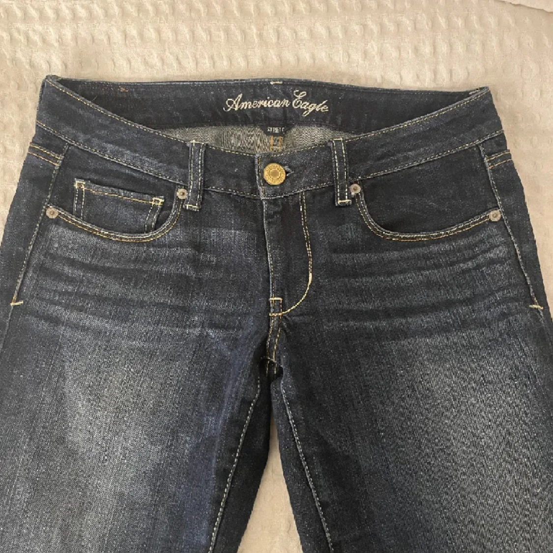 lågmidjade jeans - 91