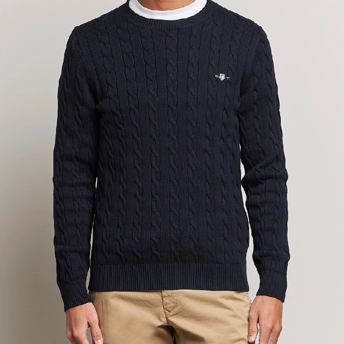 Kabelstickad tröja - 91