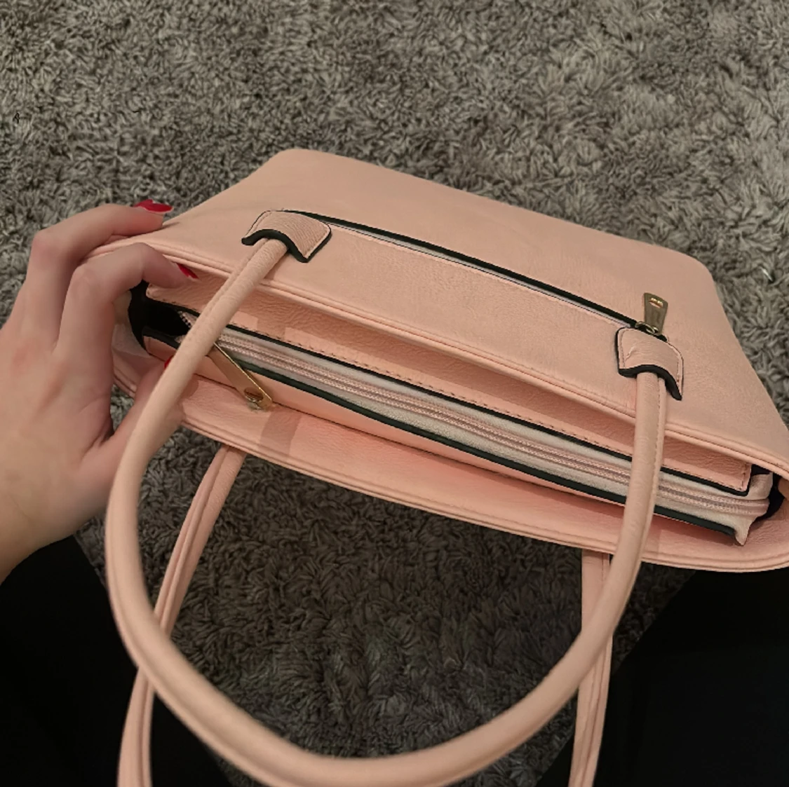 Rosa mini handväska  - 91