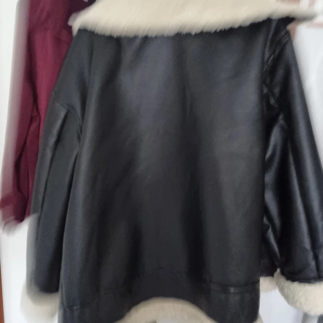 Faux Leather fur jacket  - 91