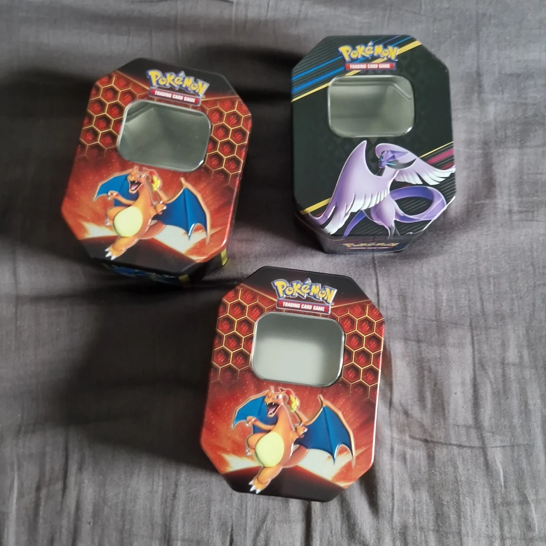  3 TOMMA pokemon tins