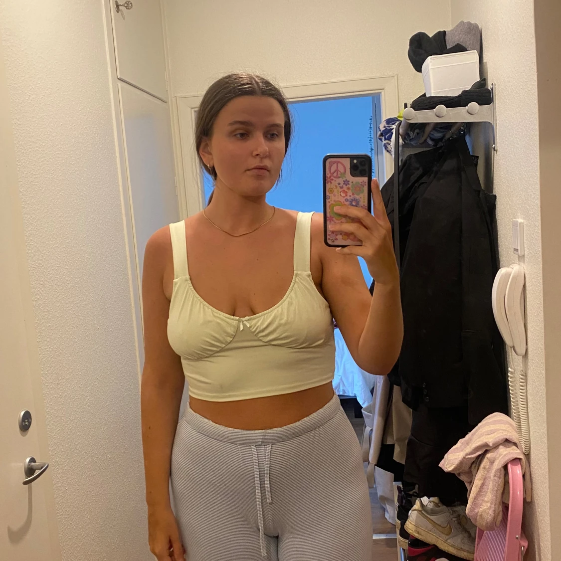 Grönt gulligt linne💚 - 90