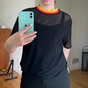 Meshtröja - Meshtröja med snygg krage, nyskick!