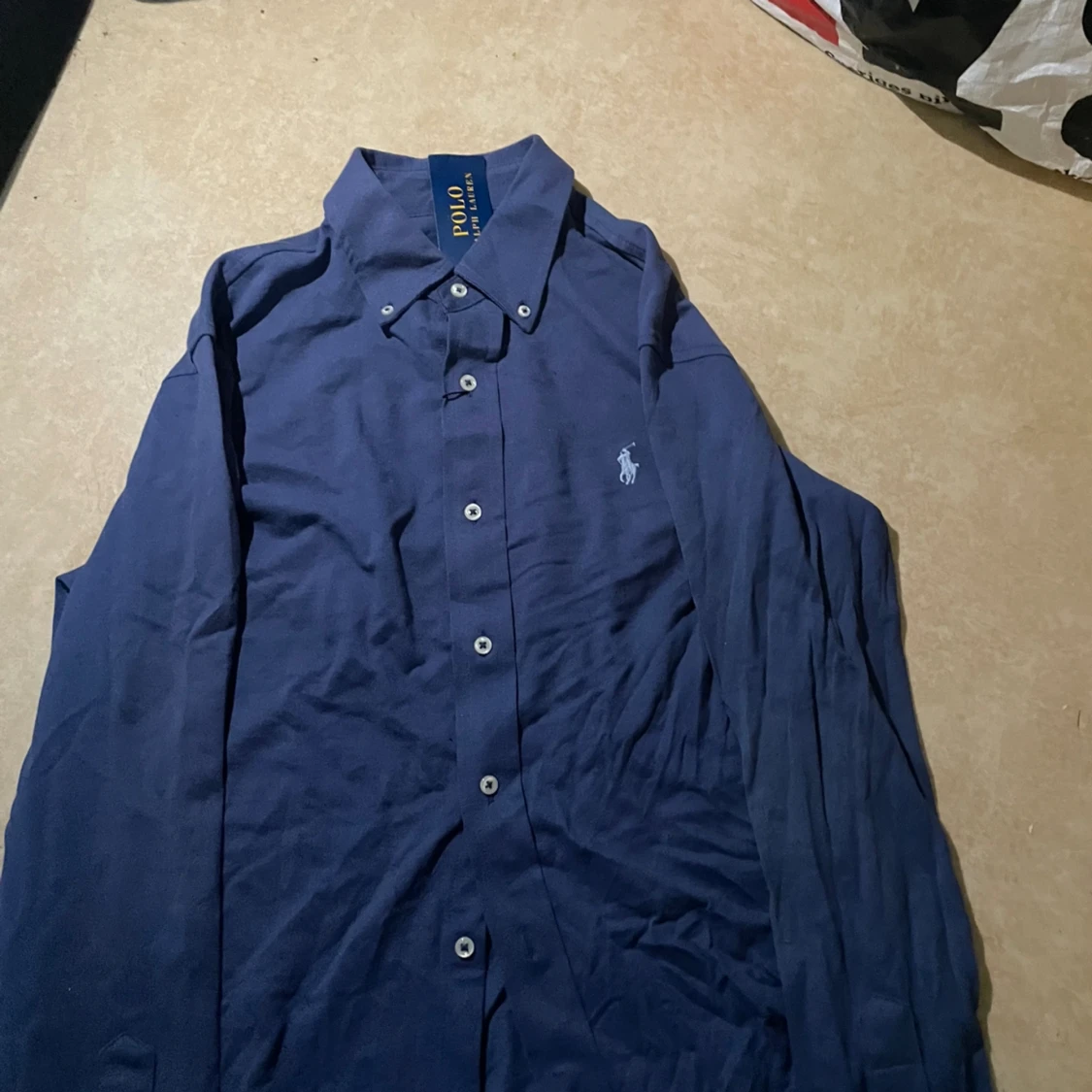 Helt ny Ralphlauren långarmad skjorta - 90