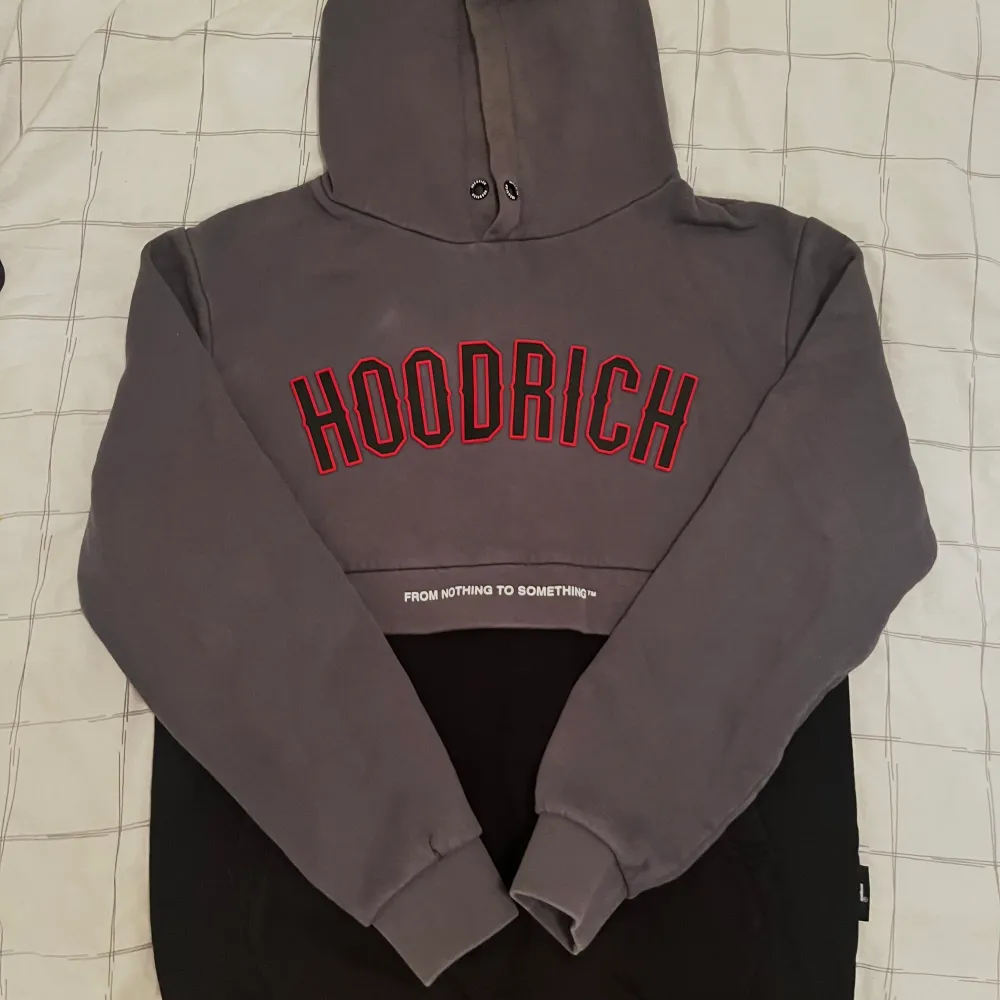 En fräsch grå poppis hoodrich-hoodie.  Den har används några gånger men har har bra skick. . Hoodies.