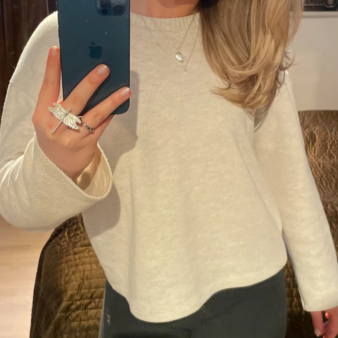 finstickad tröja - 90