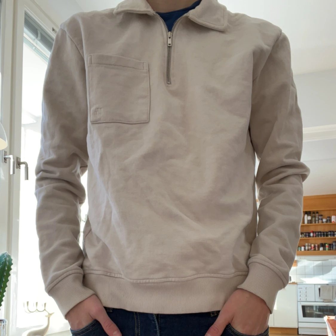 Woodbird half zip 