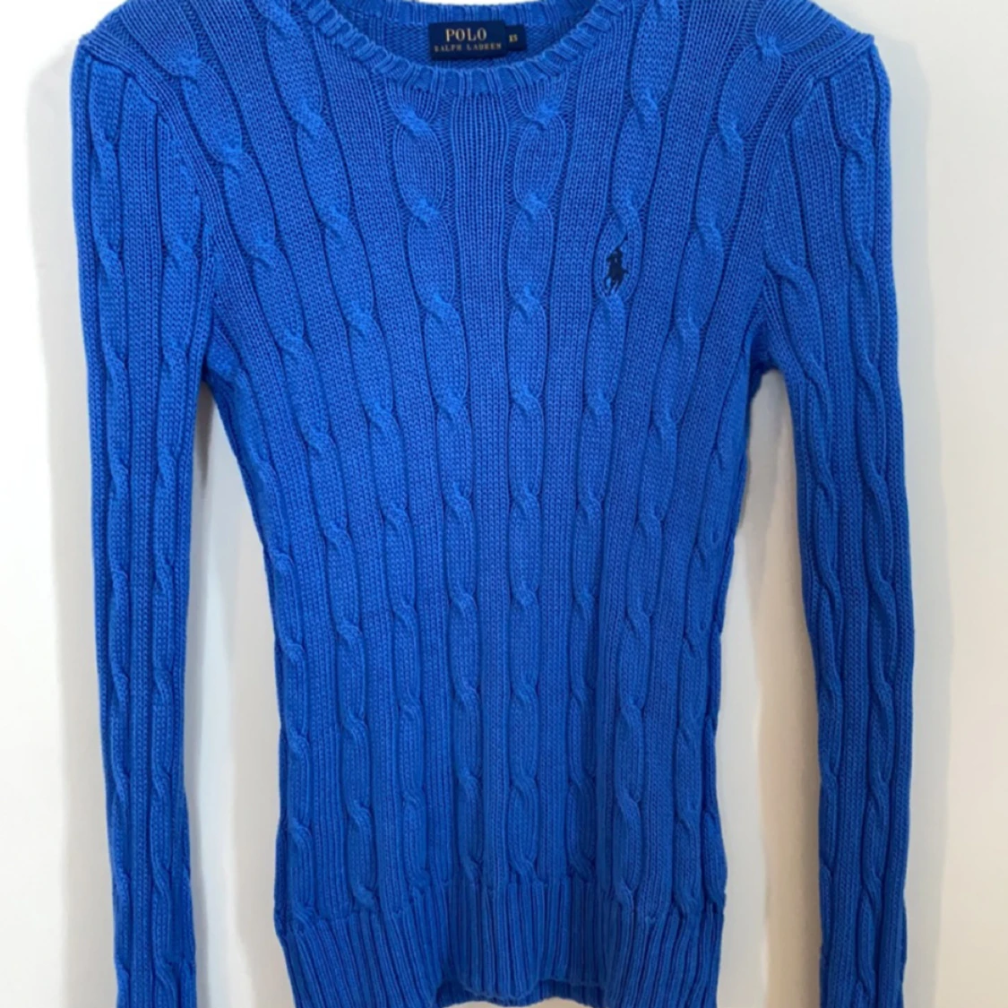 Cable-Knit cotton crewneck jumper   - 91