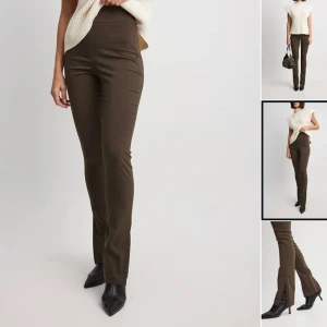 Slimfit super stretchbyxor med slits  - Knappt använda. Nypris 249kr. 