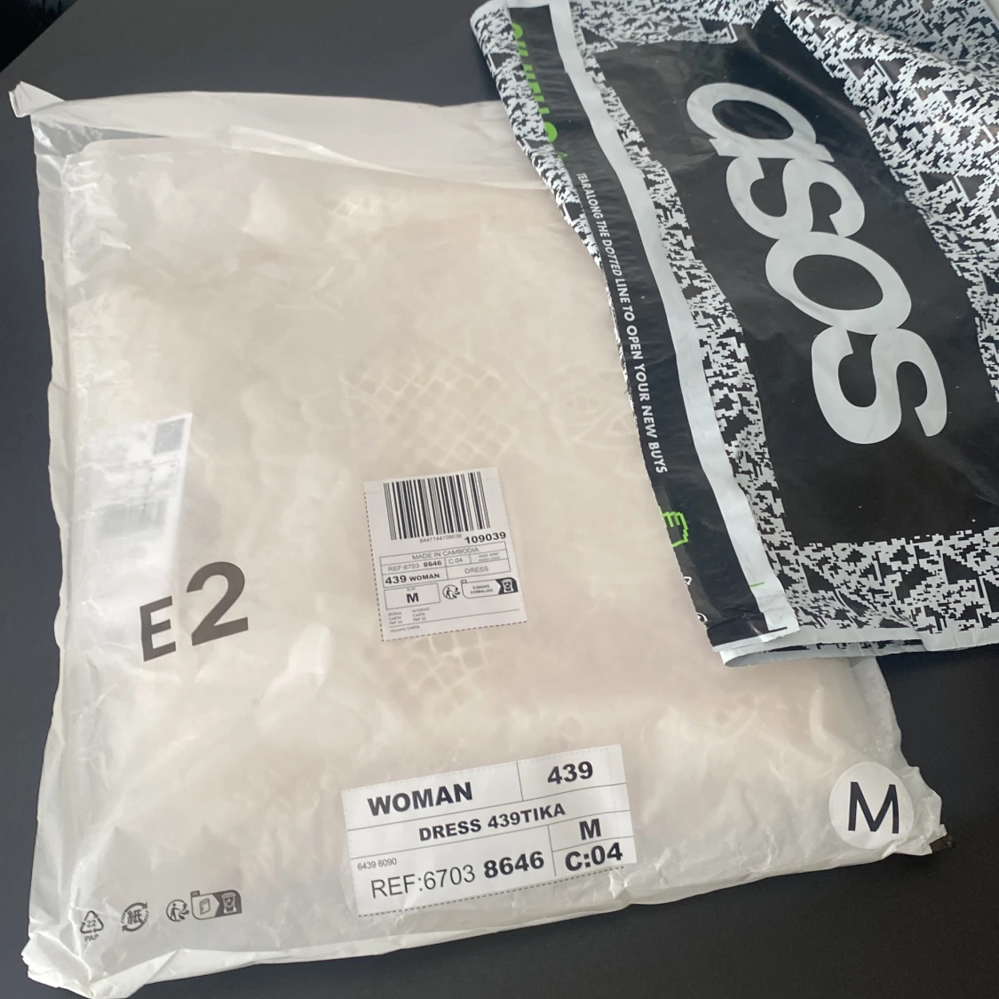 Vit klänning Mango - 90