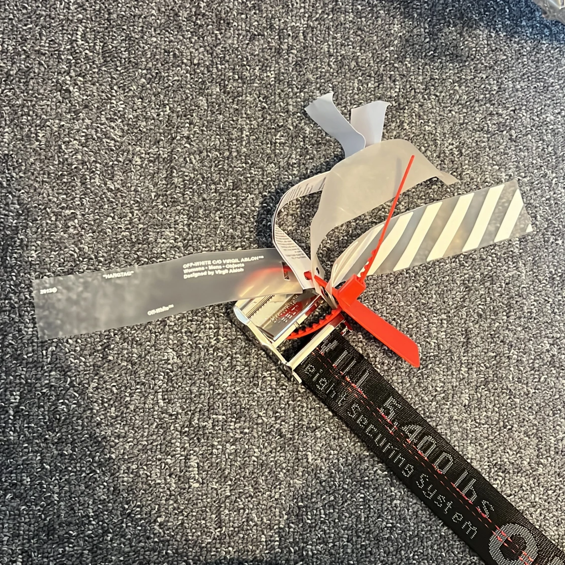 Off white bälte - 91