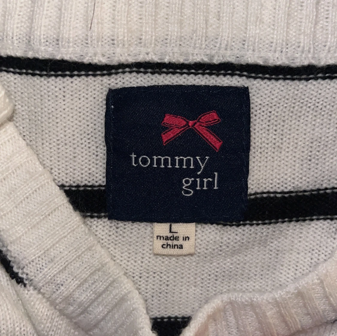 Långärmad  randing tröja - 90