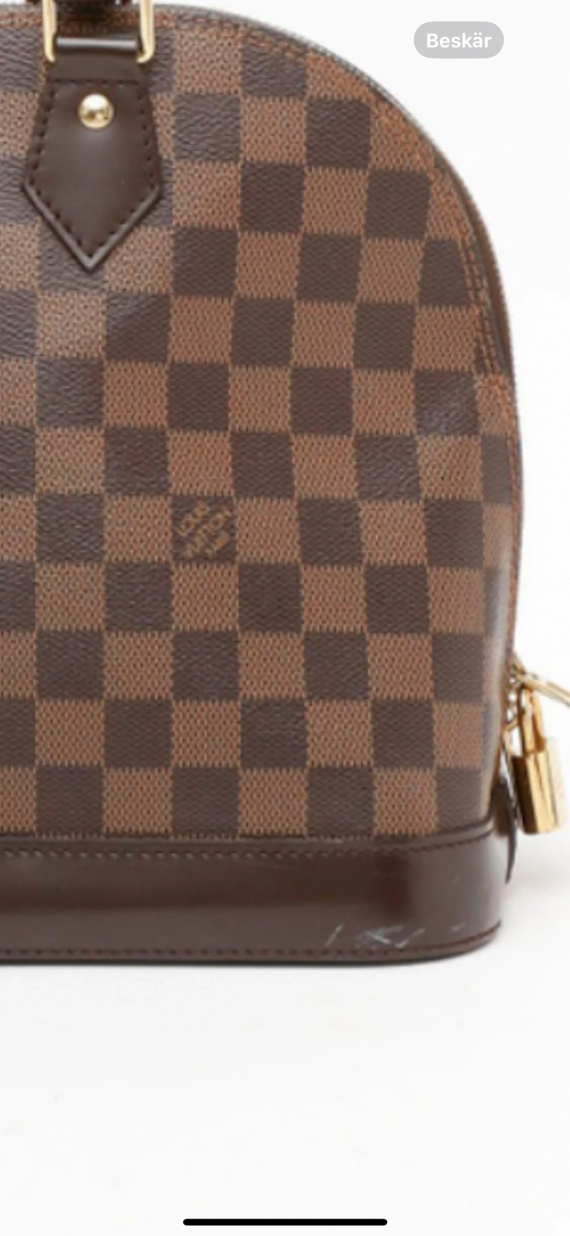 Louis Vuitton Damier Alma PM Väska - 2
