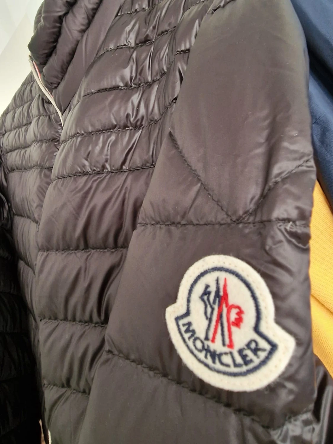 Svart Moncler pufferjacka herr - 3