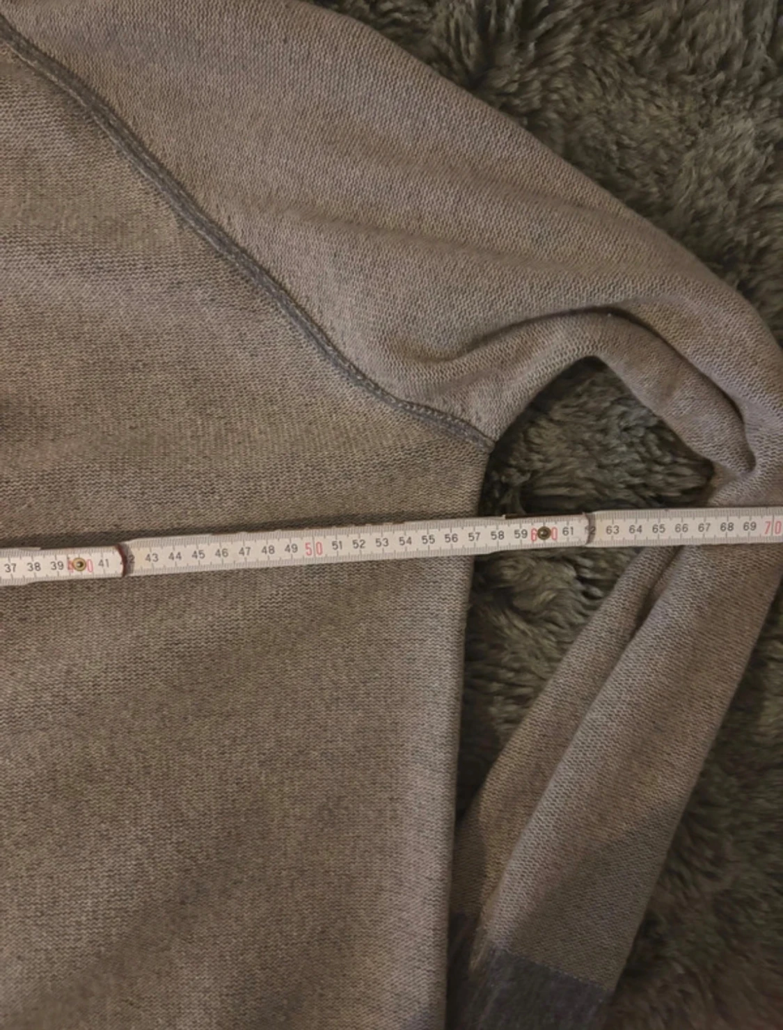 Grå cardigan från italienska Catapano - 5