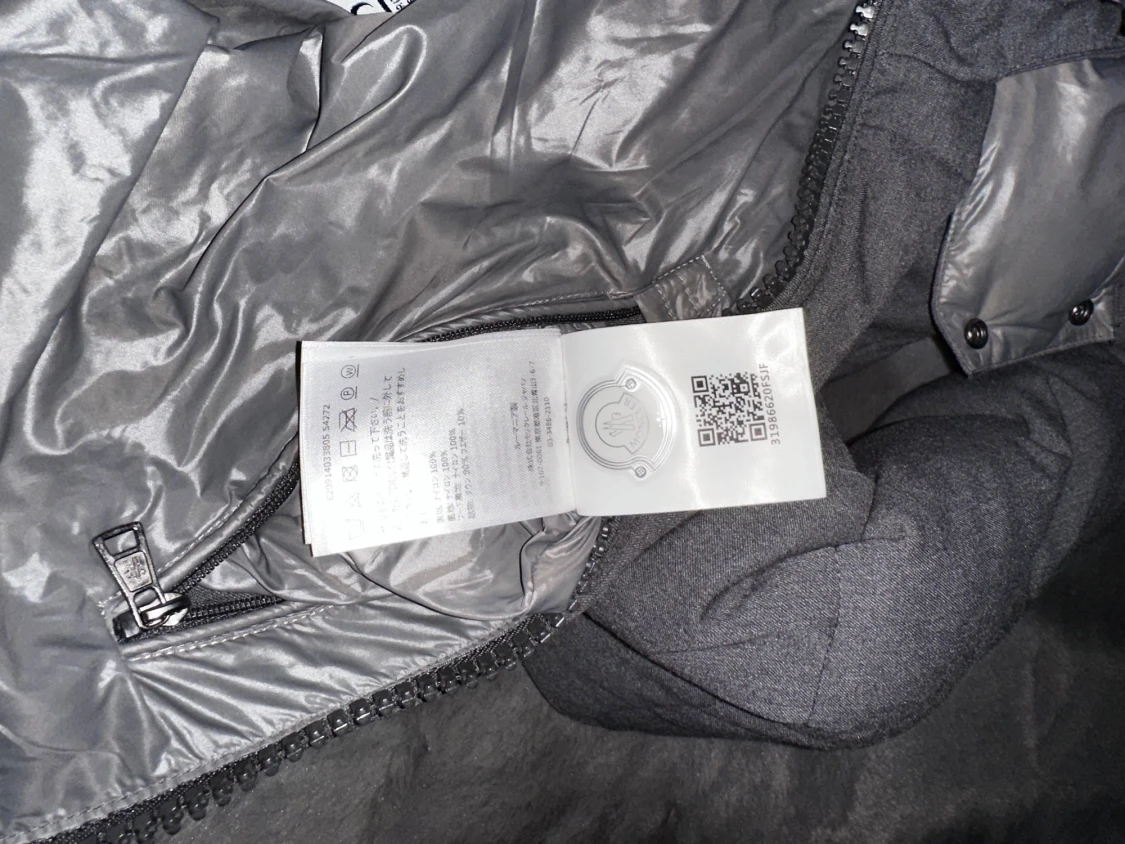 Grå Moncler jacka - 3