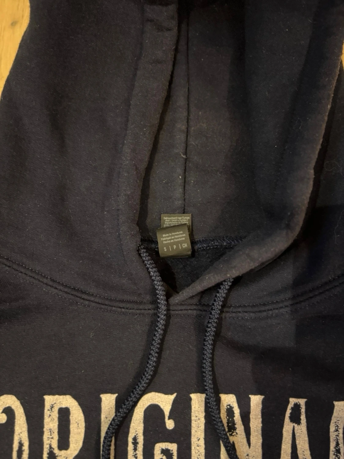 Original hoodie mörkblå  - 3