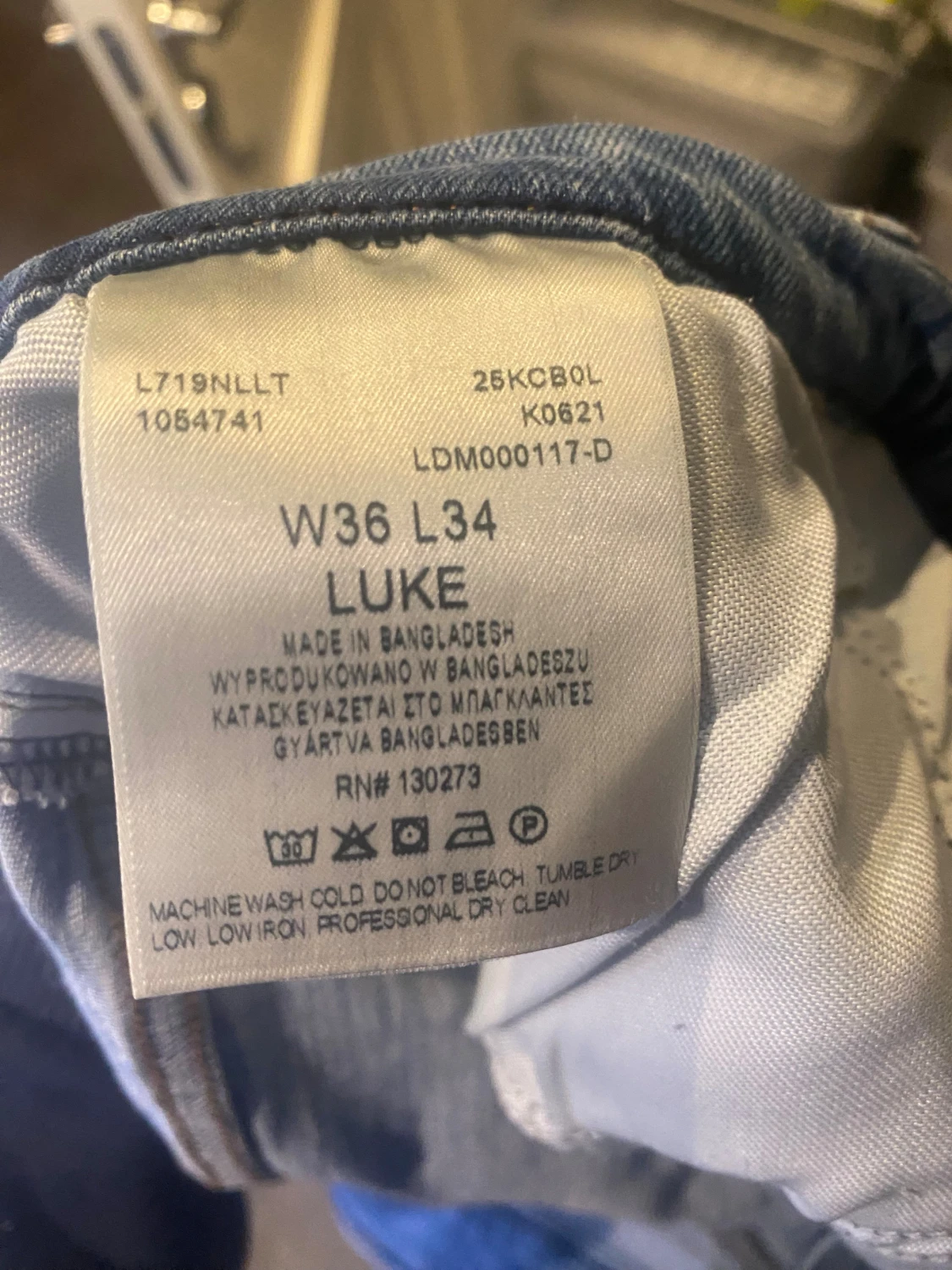 Lee ljusblå jeans - 3