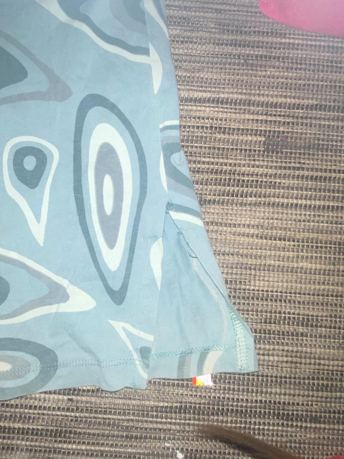 Gröna psykedeliska bootcut byxor - 5