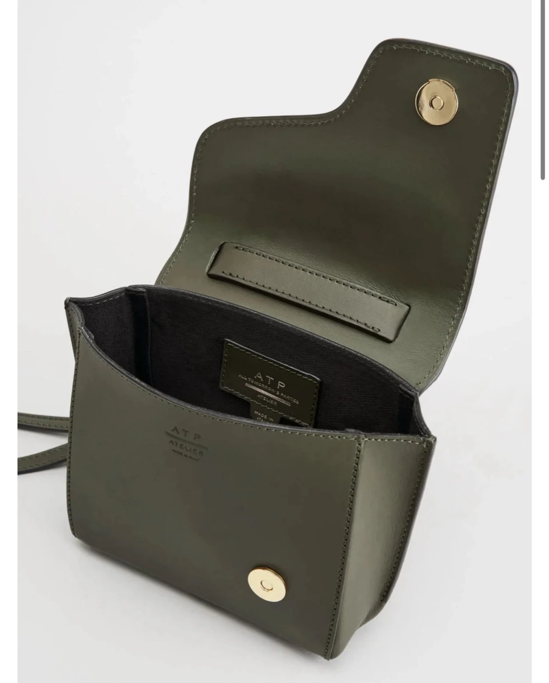 Grön axelväska från ATP Atelier - 1