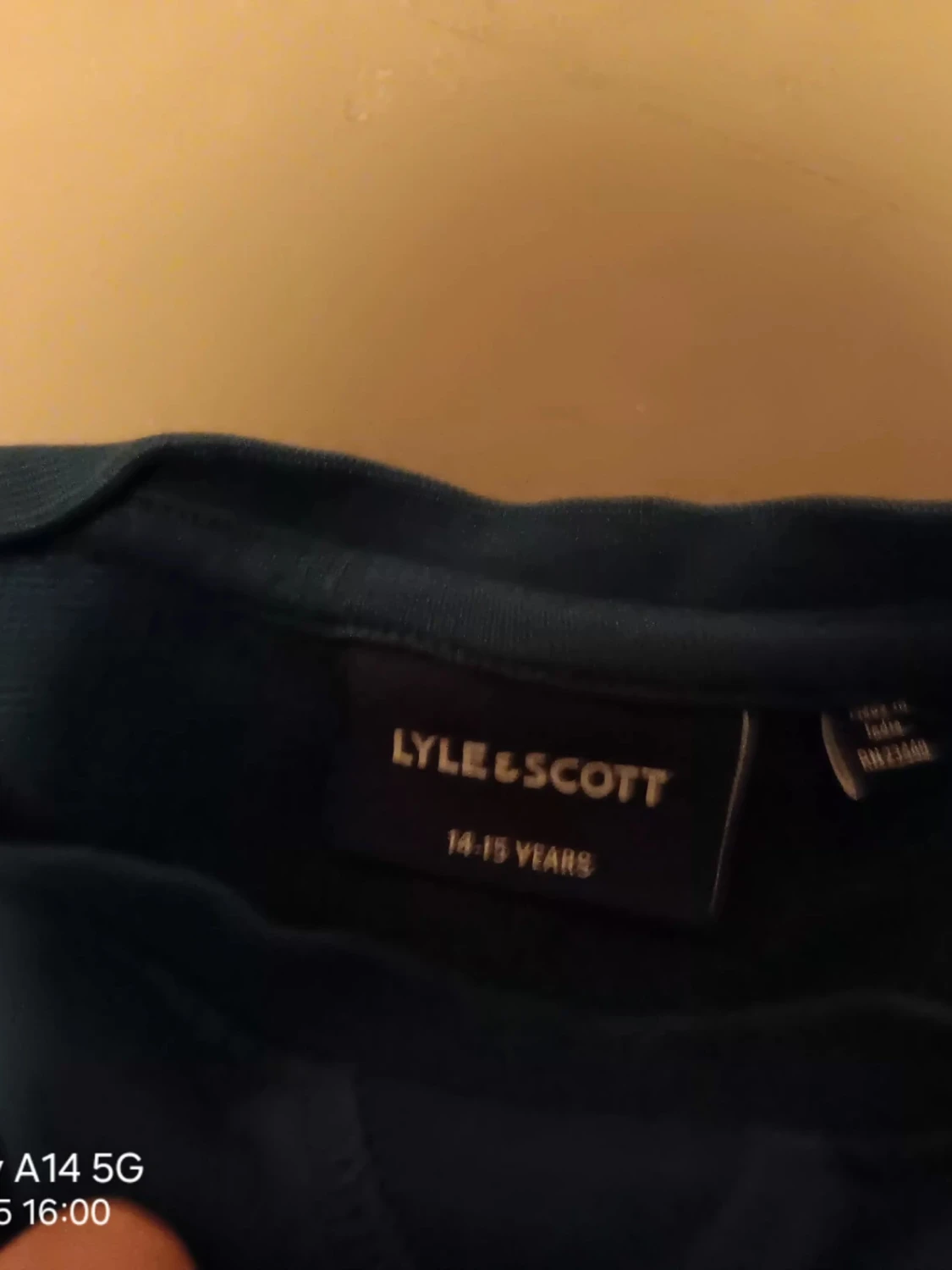 Mörkgrön sweatshirt från Lyle & Scott - 1