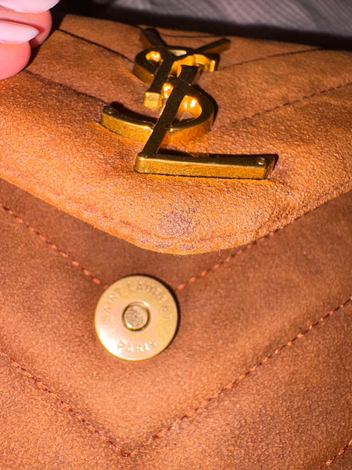 YSL brun väska - 6
