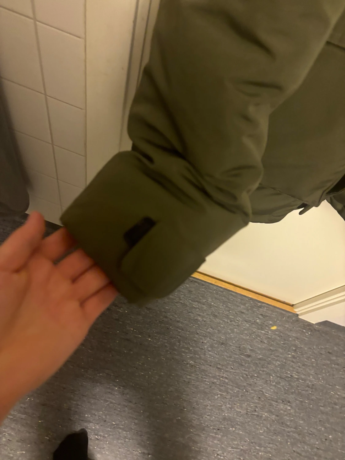 Vinterjacka grön  - 4