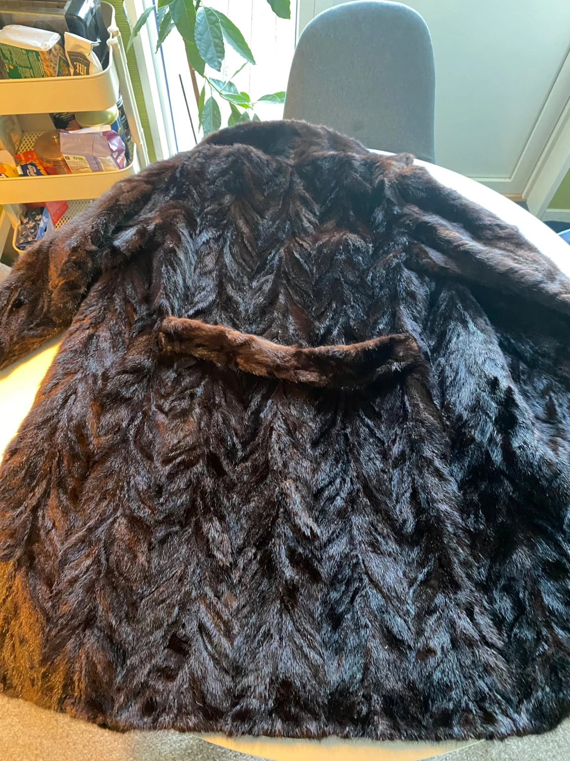 Äkta pälsjacka  - 3
