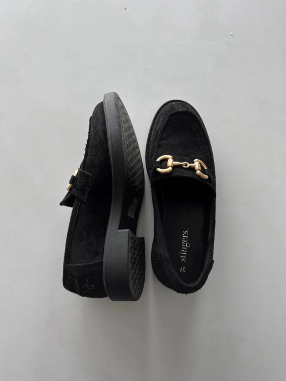 Svarta loafers från Stingers, strl 37 - 2