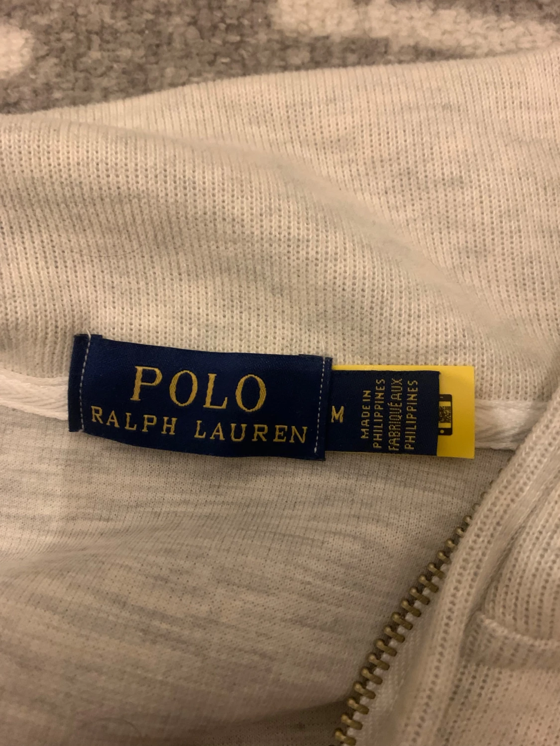 Beige half zip tröja från Polo Ralph Lauren - 3