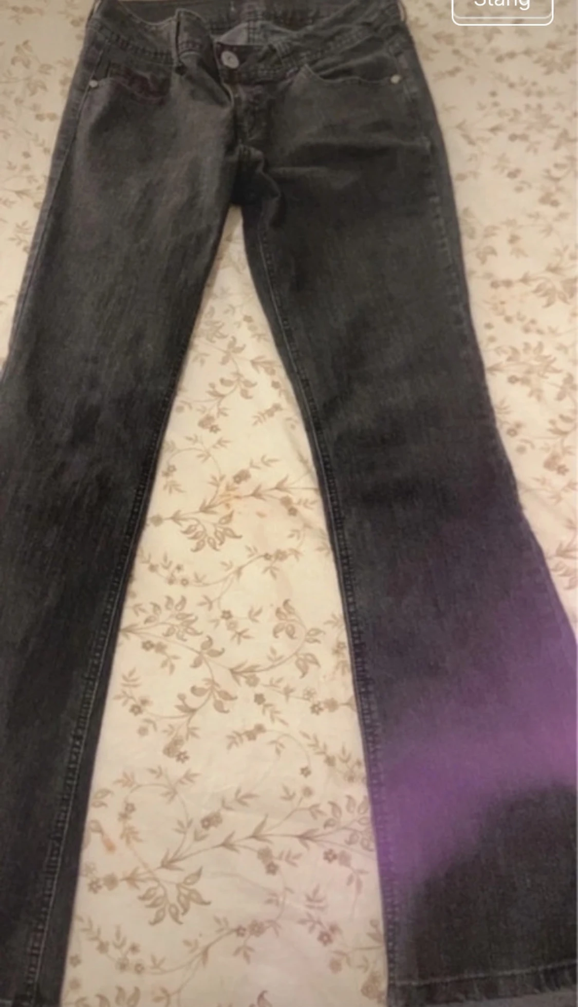 Levi's 517 mörkgrå bootcut jeans