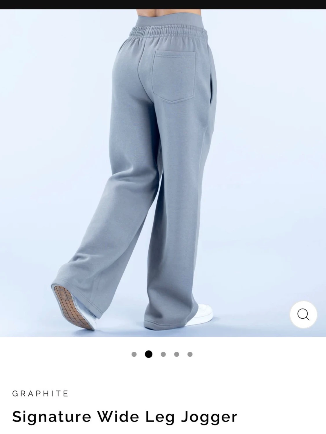DFYNE grå wide leg joggers - 3
