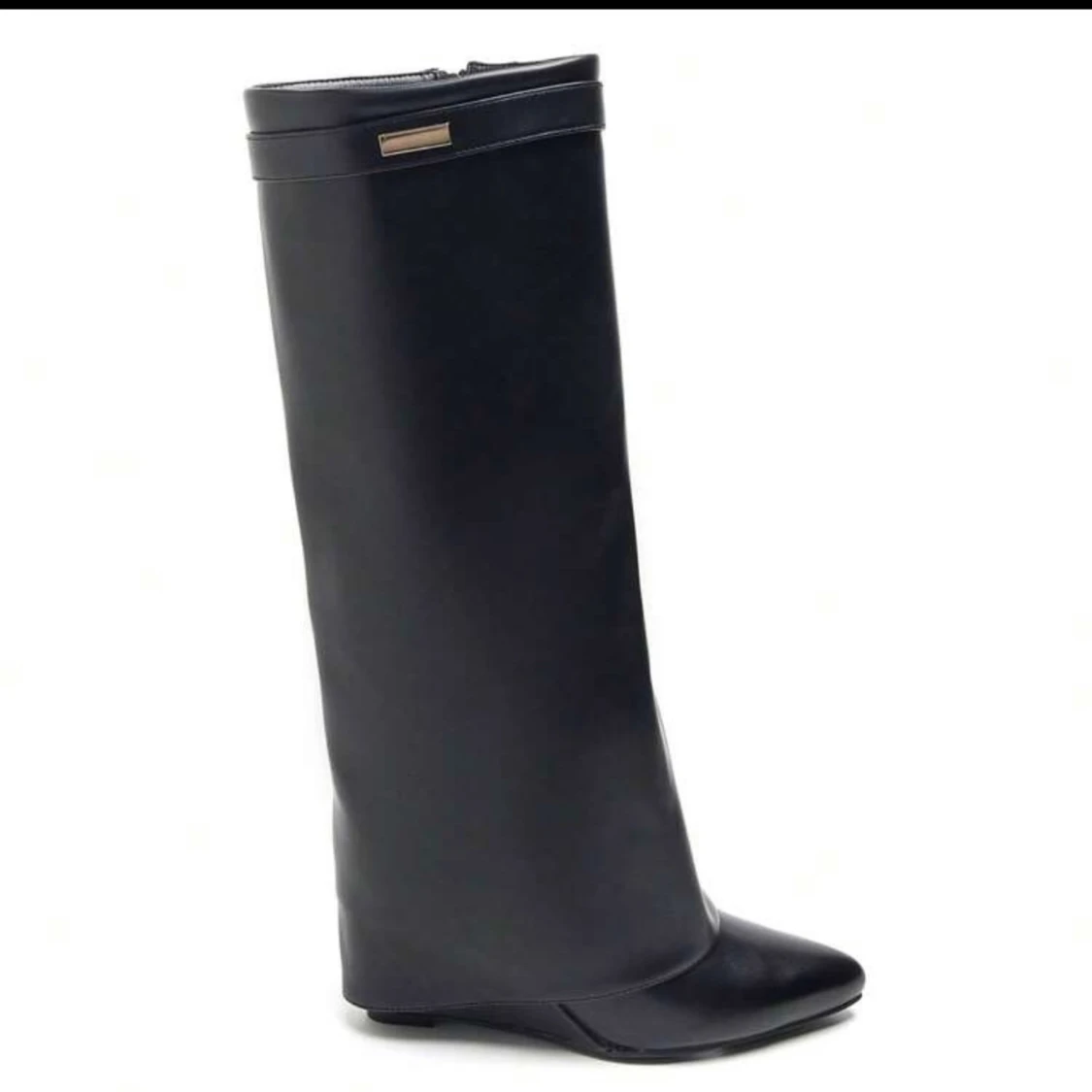 Folded Svarta Boots - 4