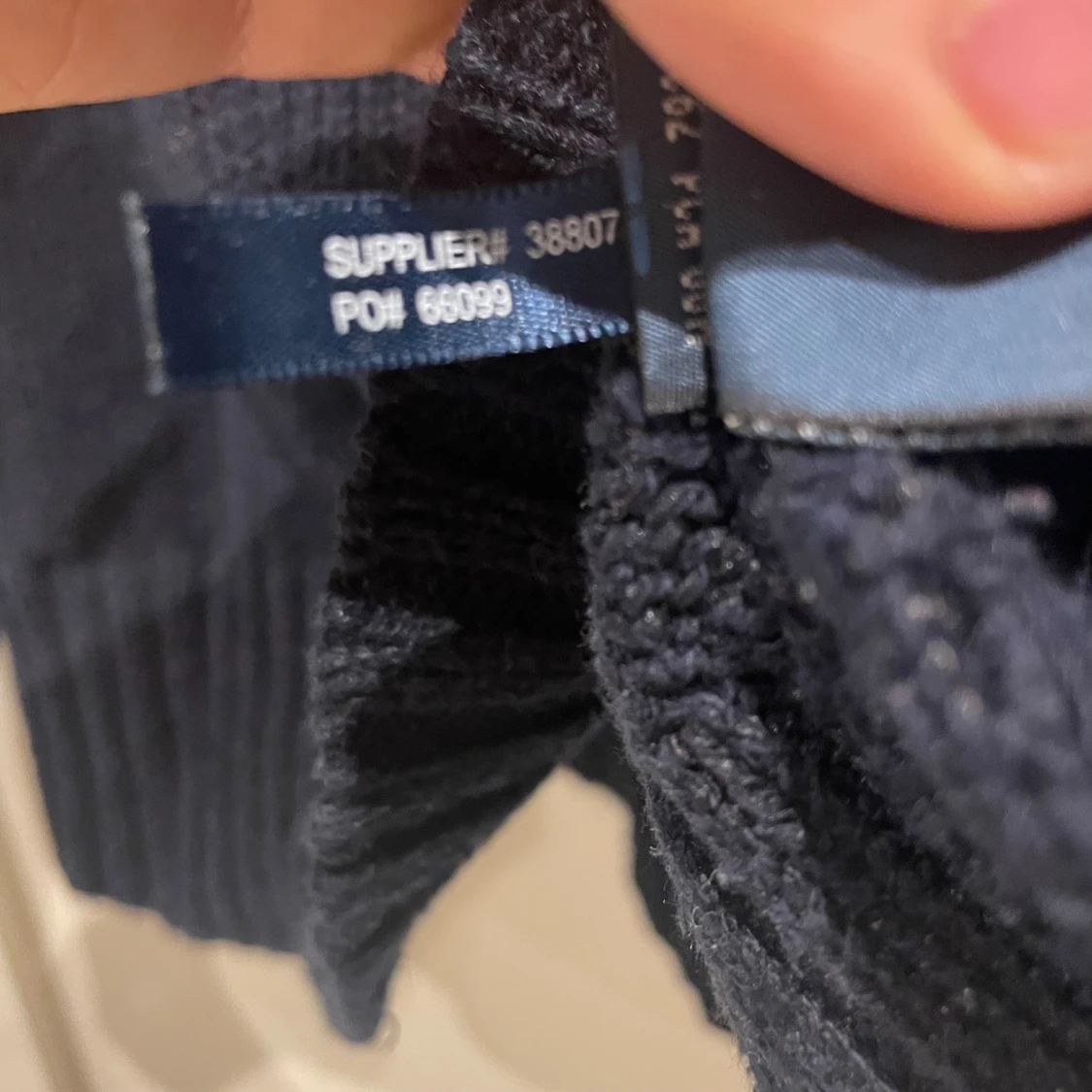 Mörkblå stickad tröja Polo Ralph Lauren - 4