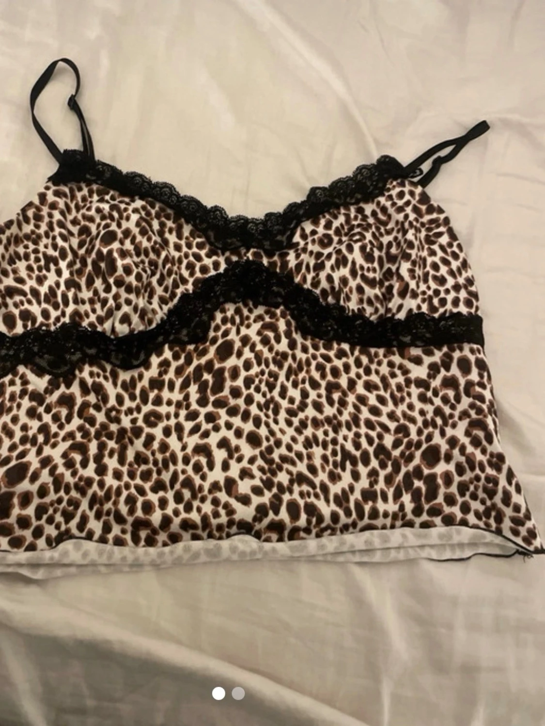 Leopardmönstrad linnetopp från SHEIN