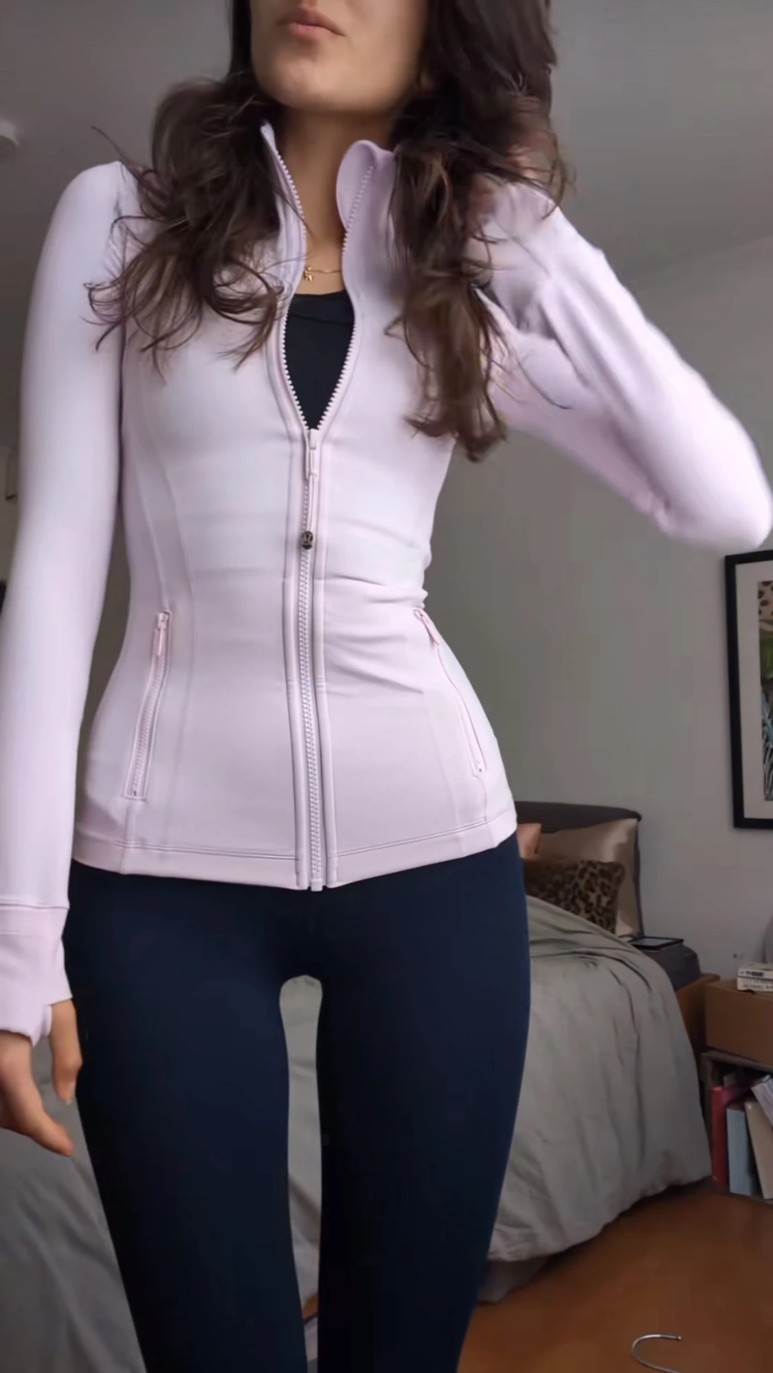 Ljusrosa Define Jacket från Lululemon