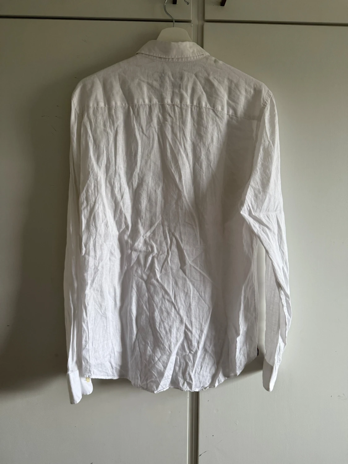 Vit linneskjorta från Morris - 1