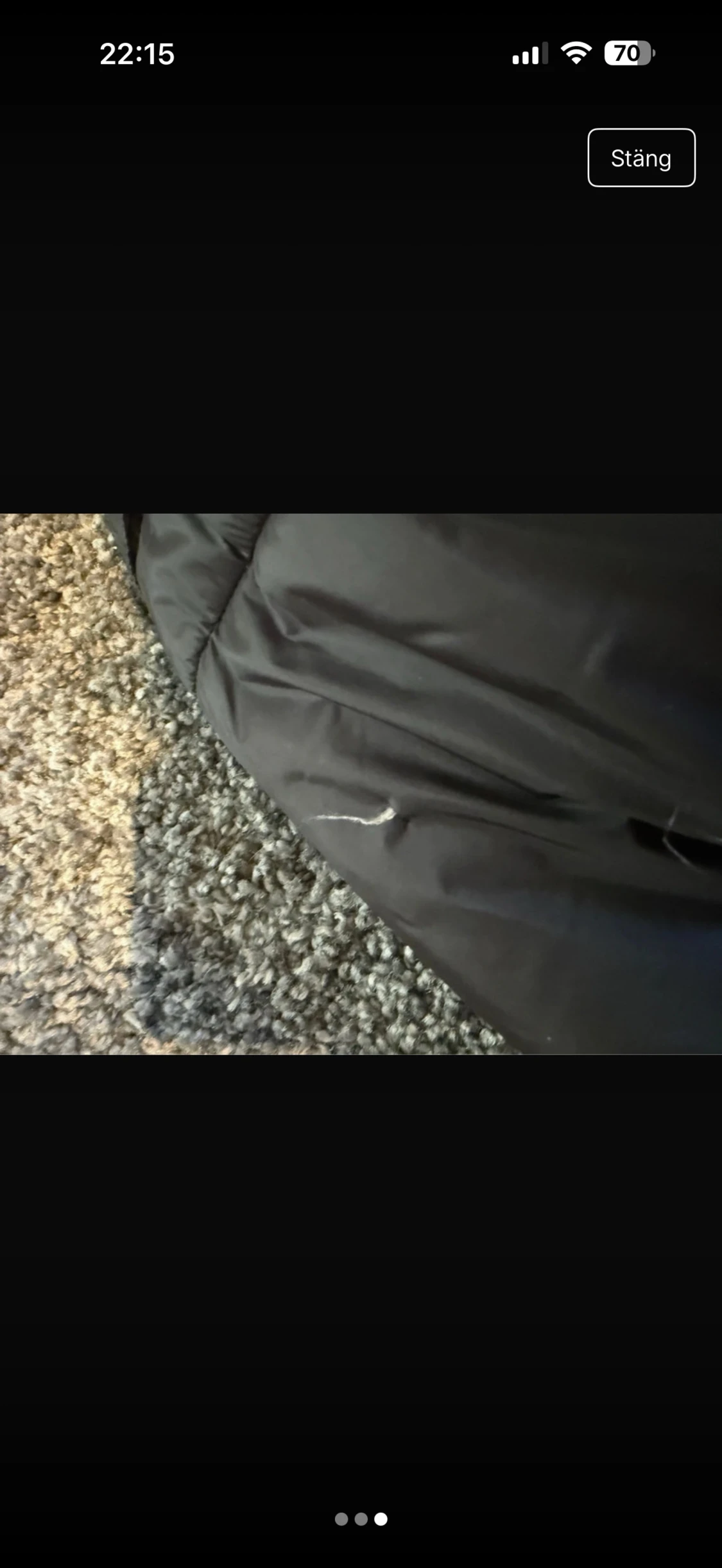 Svart pufferjacka från Adrian Hammond  - 2