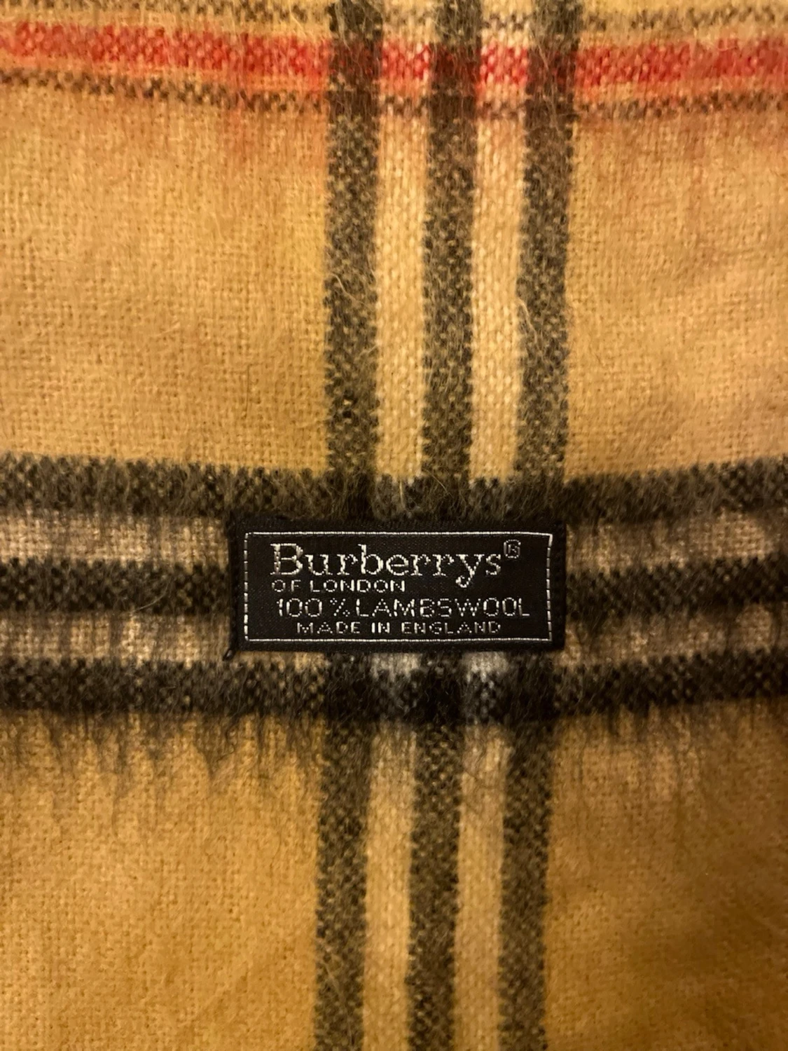 Rutig beige väst från Burberrys - 1