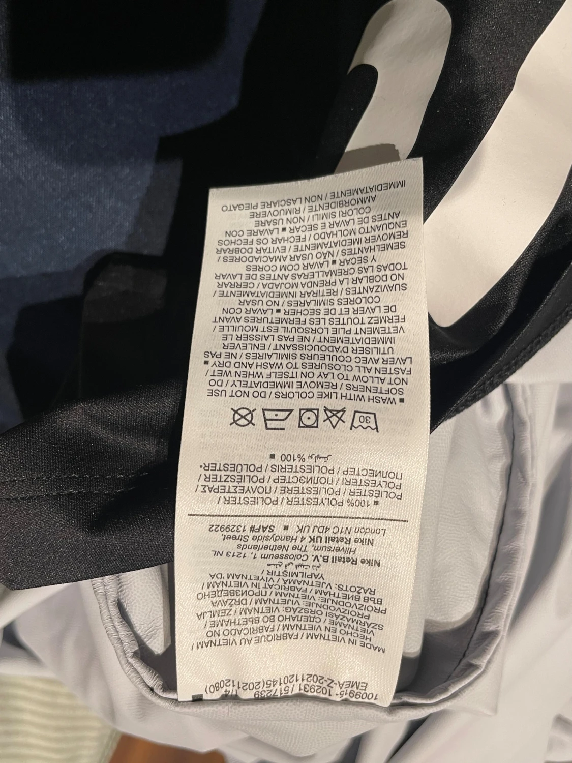 Svart AIK Nike träningsjacka - 3