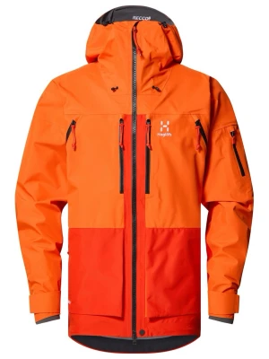 Byte av skidjacka - Har en snygg orange skaljacka från Haglöfs med huva och flera praktiska fickor med dragkedja. Jackan är bara använd under en vecka, och har inga defekter eller något. Däremot är den lite för stor för mig, så om någon har en snygg skaljacka som är storlek M och letar efter en L, tveka inte på att höra av er!