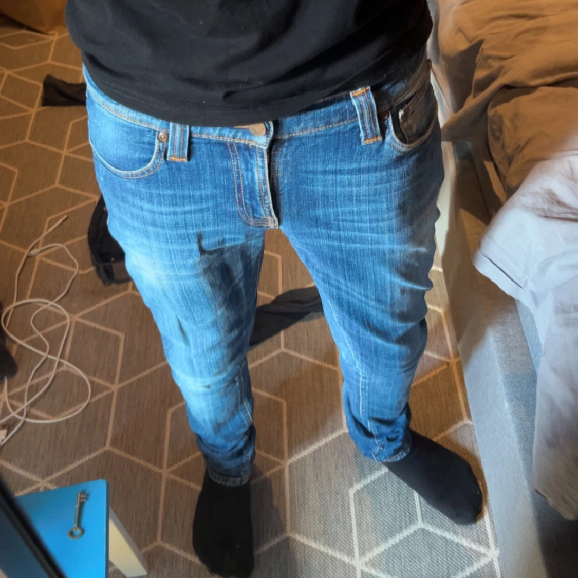 nudie slim fit jeans