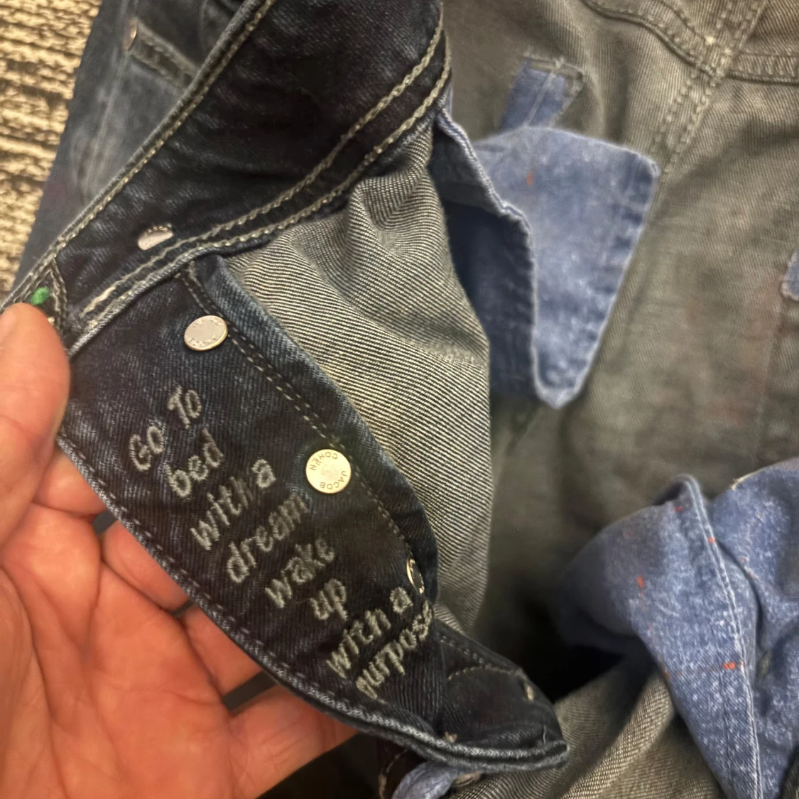 Jacob Cohen mörkblå jeans type 622.C - 1