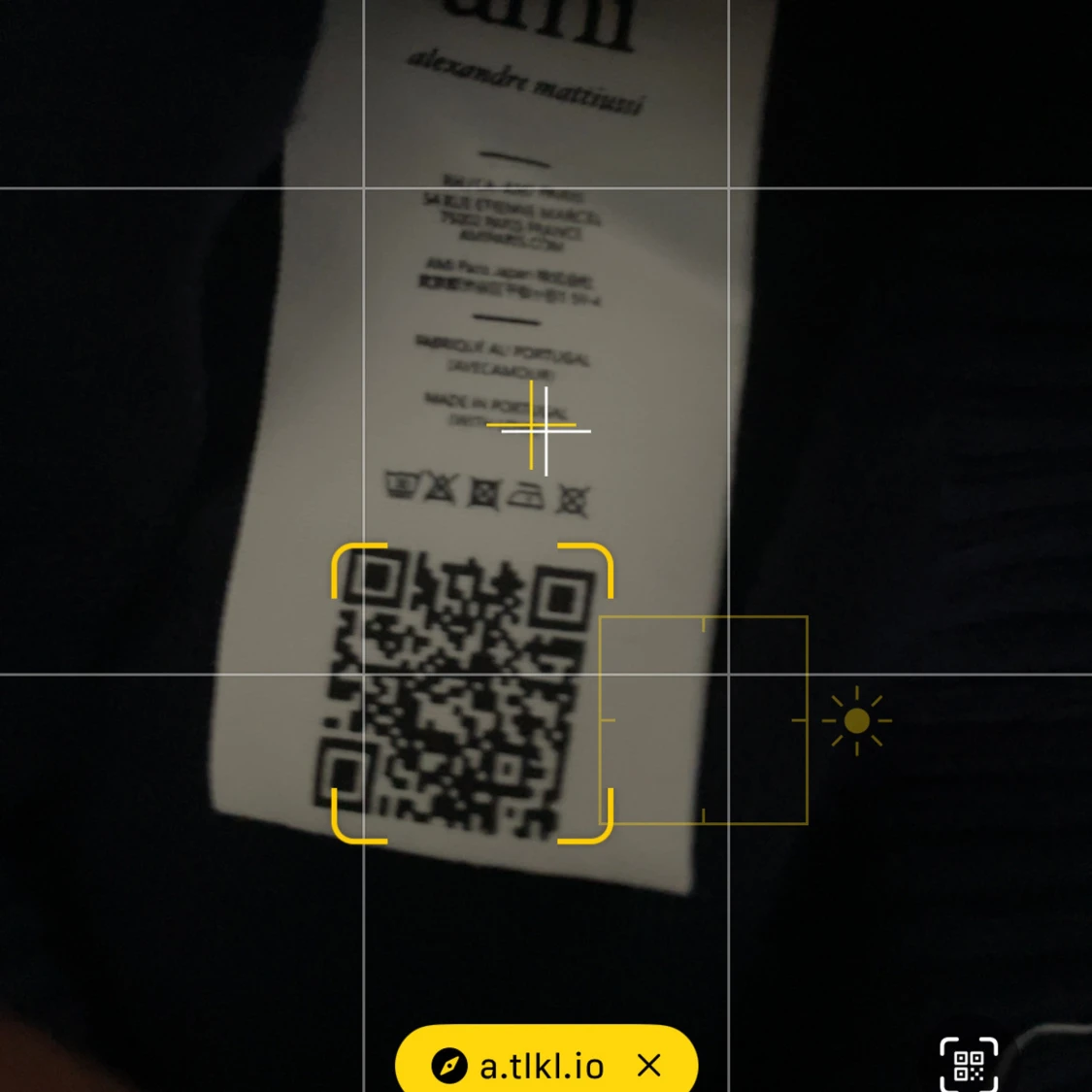 Mörkblå stickad tröja från Ami - 2