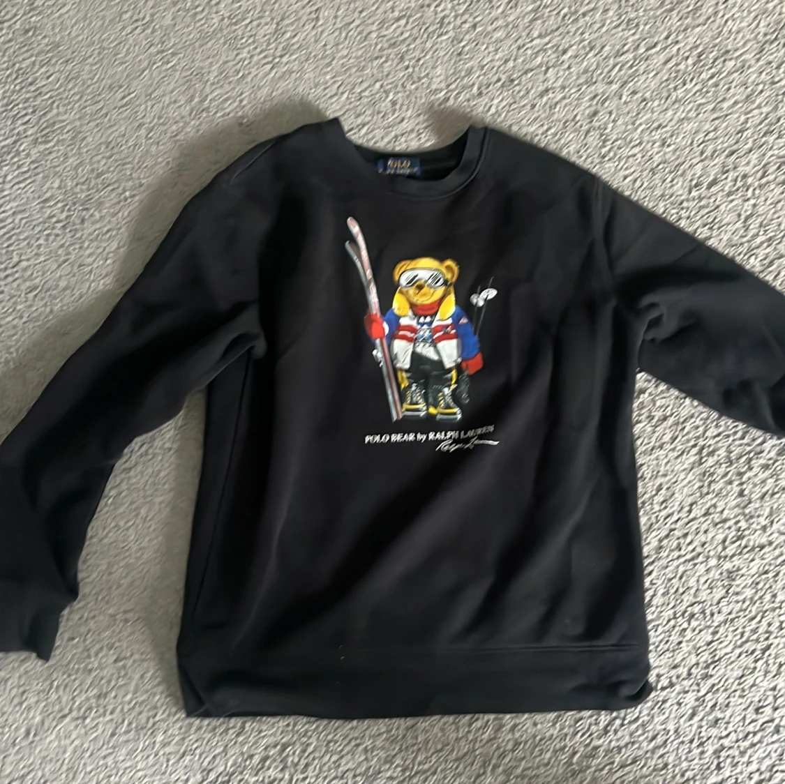 Svart Polo Bear tröja Ralph Lauren - 2