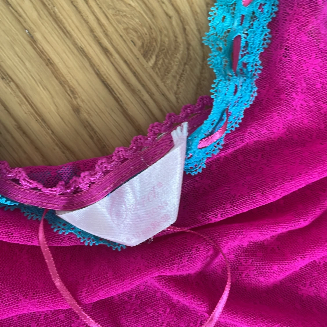 2 spetsiga linnetoppar i rosa & lila - 3