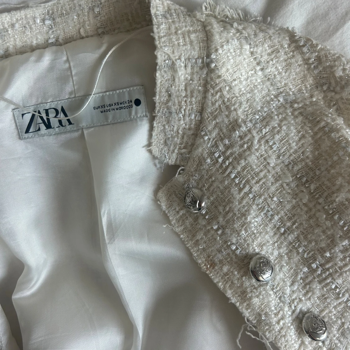 Beige jacka från Zara XS - 2