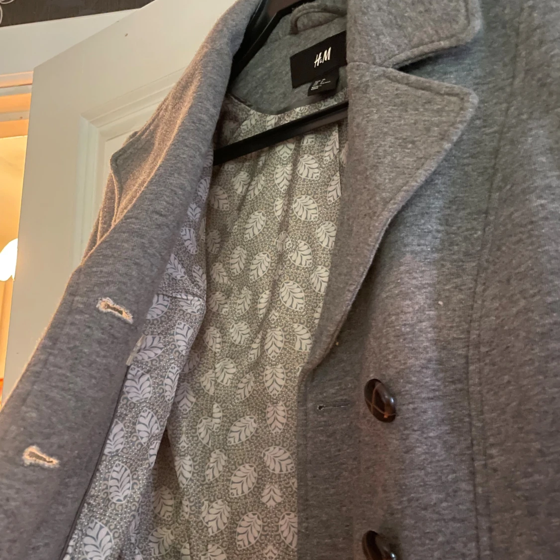 Grå kappa från H&M - 3